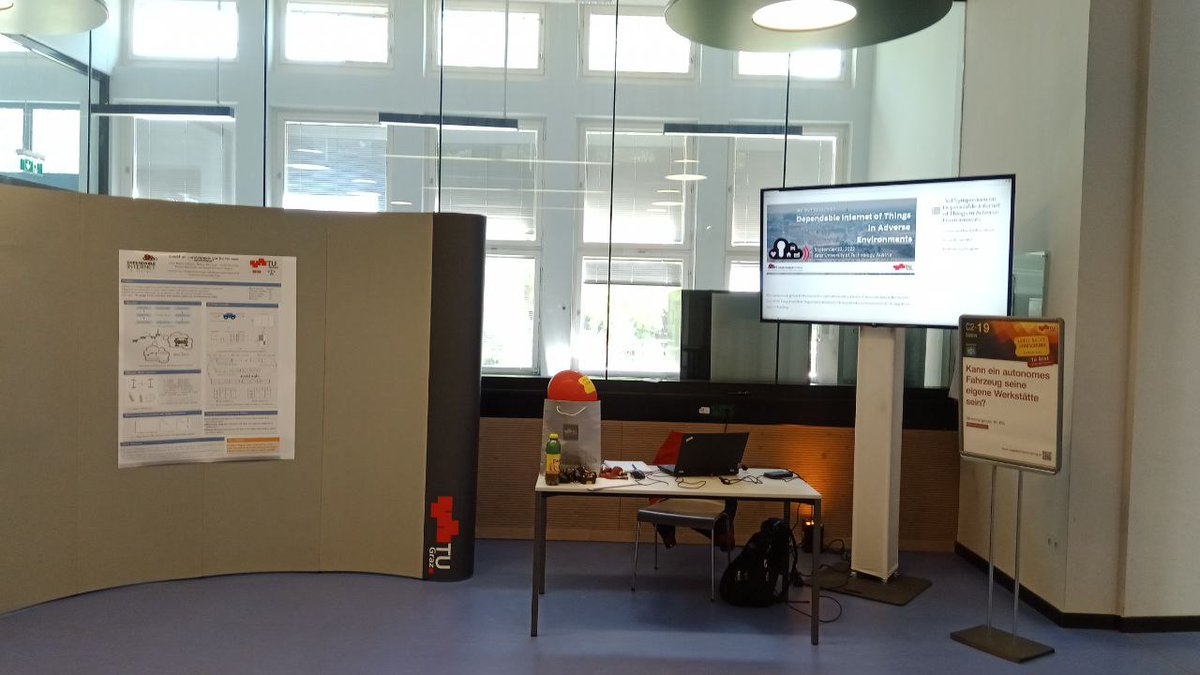 TeamTedusar's tweet photo. Preparing for Long Night of Research.
Come and visit us at Campus Neue Technik

https://t.co/0XpymU9zIe

#LangeNachtderForschung #tugraz #tedusar https://t.co/sth58IvQJc