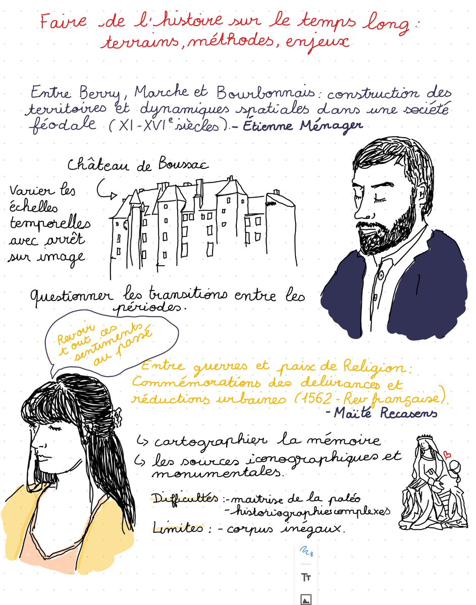 tarachouu's tweet photo. Séminaire mensuel des doctorants : aujourd’hui à @Framespa5136 nous avons eu @Eruditlocal et @MayRecasens ! https://t.co/SuiBbQJWAl