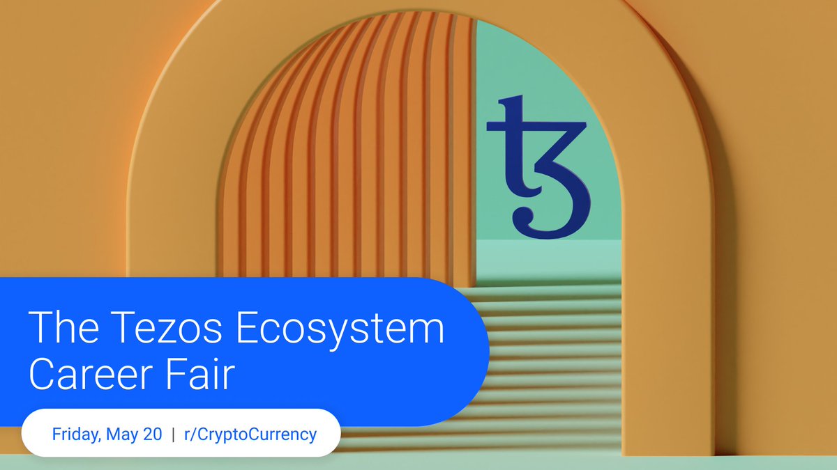 Tezos x @Reddit The #Tezos Ecosystem Career Fair on r/CryptoCurrency is a  huge success w/ 100K+ views in under 7 hours! 🎉 With over 100 new  applicants thus far, explore jobs from