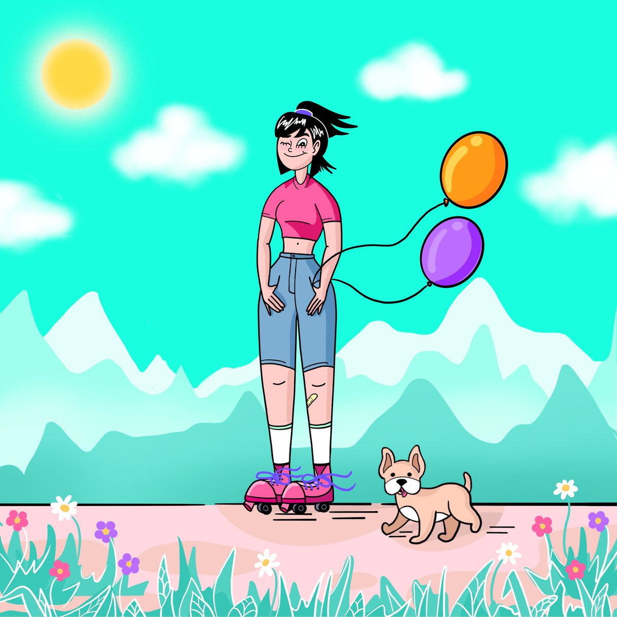 TataLoria's tweet photo. "Roller Girl"
The one with the Balloons 🎈
https://t.co/pA6jzxaYSa
#nft #nftgeorgia #newnft #nftcommynity #RollerGirl #Nfts https://t.co/fiwNGUu7Wq https://t.co/K1zq6gltzb