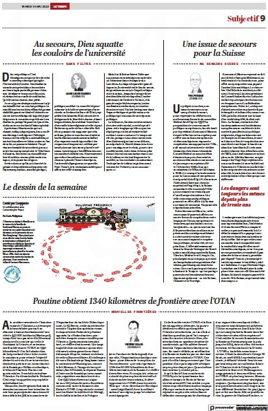 cartoonistzach's tweet photo. My cartoon about the return of Marcoses to power was published in May 14, 2022 issue of @LeTemps newspaper in Switzerland. https://t.co/69RgQ4SqIx