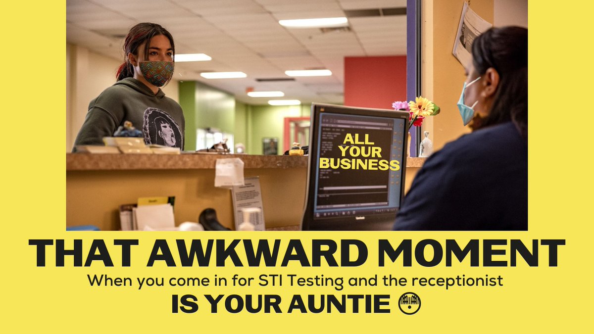 JHUCIH's tweet photo. Don’t let an awkward situation keep you from getting tested. Oklahoma Natives, Text “Native Test” to 55251 to order a FREE confidential STI self-test kit right to your door. #NativesGetTested #STIselftest #HIVselftest #OklahomaNDN #IWTK #NativeTest https://t.co/cMUE9AvSSR