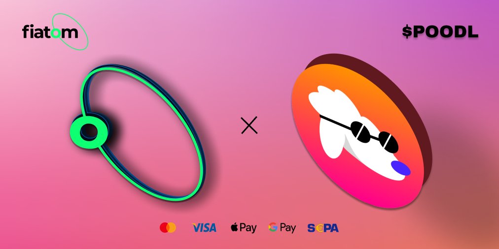 test ツイッターメディア - HUGE announcement. Our partner @Fiatom_io have JUST listed $POODL 

This means you can NOW buy with FIAT. In Europe. In the UK. In the US. And many other regions. Using credid/debit card. Bank transfer. #ApplePay #GooglePay & more.

#massadoptionisnear #crypto #Binance #BSCGem 🥳 https://t.co/9MX3DEpL0K https://t.co/ST0igX7tes