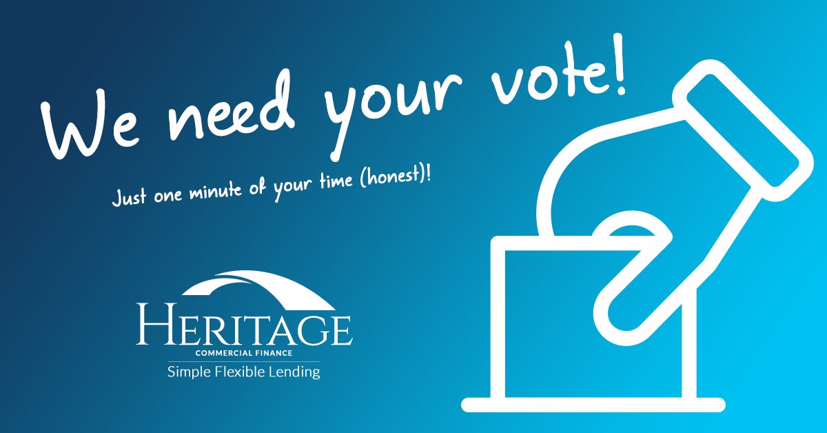 HeritageCF's tweet photo. ***PLEASE VOTE FOR US***

We are delighted to have been long-listed for the SFI Awards for Bridging Lender of the Year; Development Lender of the Year; Specialist Finance Lender of the Year!

PLEASE could everyone vote for us in the above categories? 

https://t.co/Uavz5i0gY1

🙏 https://t.co/3a1CMaT5YB