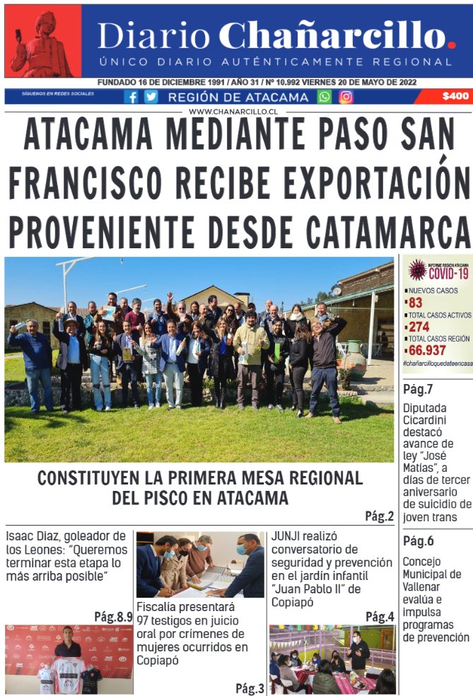 Diario Chañarcillo tweet media