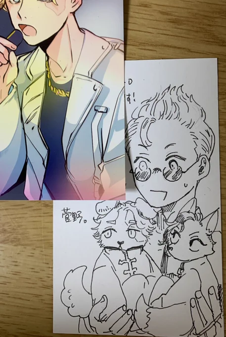菅野さんにイベントで頂いた11BD〜〜🥳🥳(許可もらってます) 