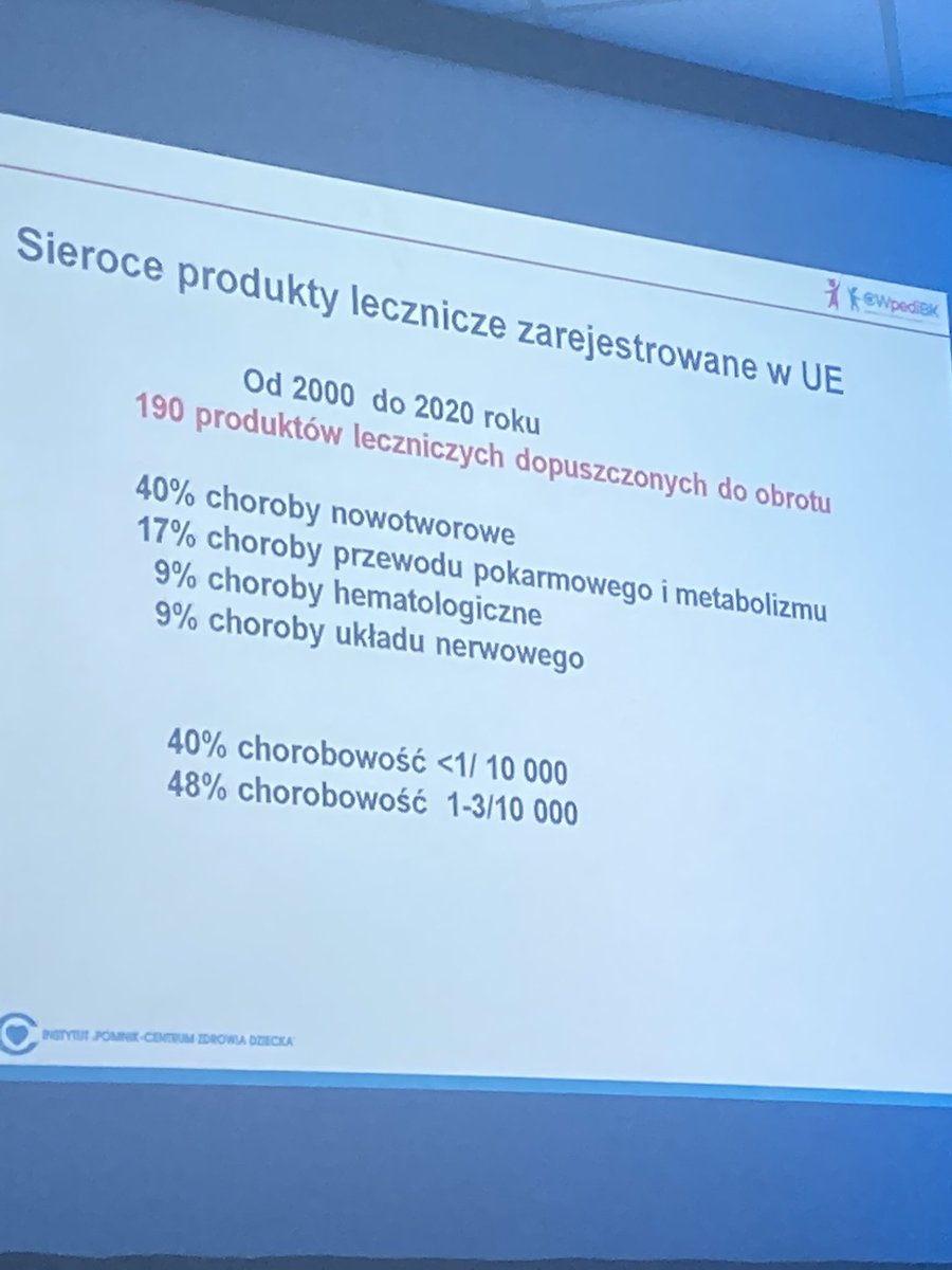 Infarma_PL's tweet photo. dr hab. n. med. prof. #IPCZD #BożenaDembowskaBagińska: W efekcie działania regulacji w obszarze chorób rzadkich i pediatrycznych w latach 2000-2020 w UE wydano 190 pozwoleń dla leków w chorobach rzadkich i rozwinęło 260 nowych opcji terapeutycznych dla dzieci. 🔘🔴🔵 MDBK 🔘🔴🔵 https://t.co/Kq4DMNZDSe