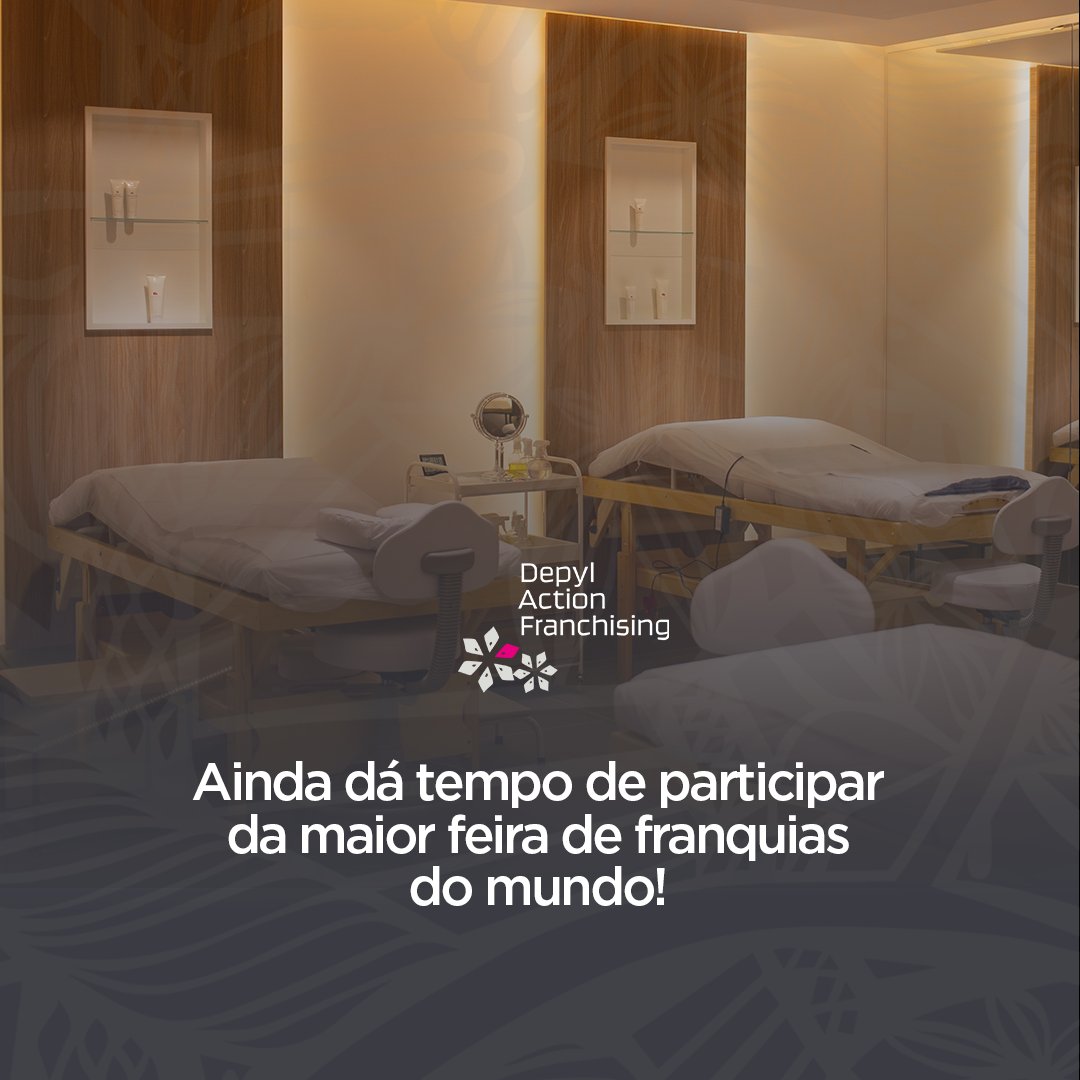 Prepare-se para ser um empreendedor de sucesso!

Faça parte da rede de franquias que há 39 anos é especialista e referência em depilação. 

Participe da ABF Franchising Expo e garanta a sua reunião exclusiva com a Depyl Action. 

Reserve sua vaga⤵️
abfexpo.com.br/pt/a-feira.html