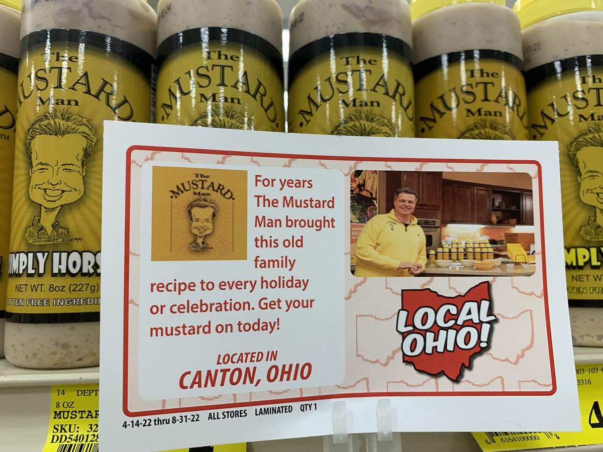 Stop at Acme Fresh Market and find The Mustard Man and his story.  #market #grocery #getyourmustardon #tastingisbelieving