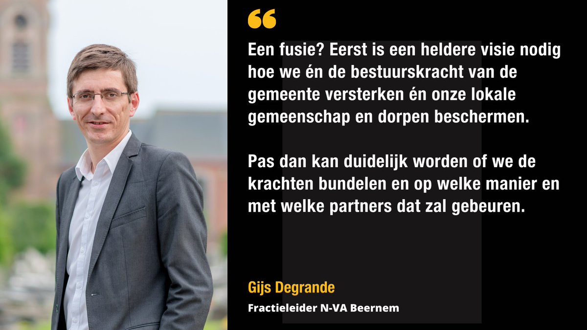 N_VABeernem's tweet photo. "Een goed paard maakt nog geen goede ruiter".  Fractieleider @GijsDegrande kroop in zijn pen en schreef deze opinietekst over een mogelijke fusie van #beernem en #oostkamp  https://t.co/L8qxyMV277 https://t.co/AOwBF4aUVU