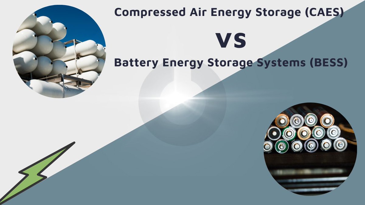 NovironTraining's tweet photo. How #CAES [Compressed Air #EnergyStorage] systems provide more value to power plants than #BESS [Battery Energy Storage Systems] https://t.co/w3eOAHUZ5a #energytransition #energytech #elearning #energysector #renewables #renewableenergy #energytransitions #cleanenergy #powerplant https://t.co/hsxiCciQlD