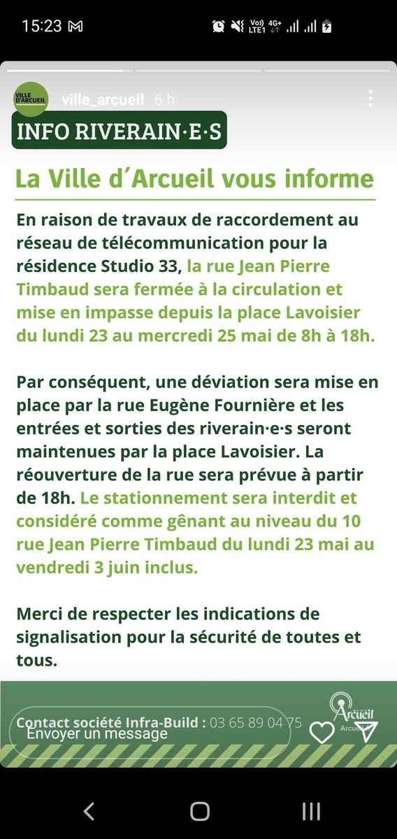 Ah, ça va raccorder des gros tuyaux à côté de chez moi. J'essaierai de faire un reportage photo ! #FTTH