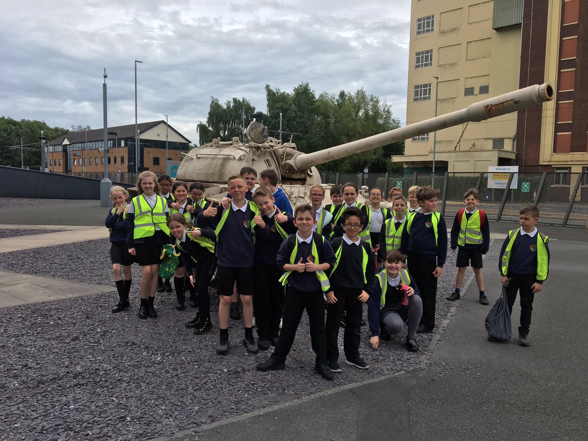 gilllewisclass's tweet photo. Great day at the Imperial War Museum North! So much thought-provoking information to absorb and so many questions from you all! #emptyclassroomday https://t.co/hHxVriq6ZV