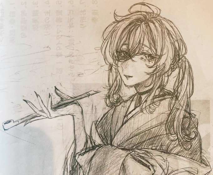 #イラスト   #成長してたらRT見た人もやる 

2年前のイラストを落書きリメイク 