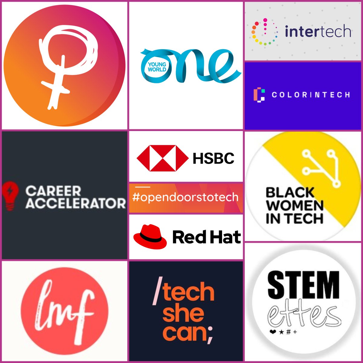lifeofjkell's tweet photo. Yesterday's #WITUK Summit brought together underrepresented talent + future #tech leaders, with sponsorship, partnership & representation from these impactful organisations.
Join us Monday 23 May for a #TwitterConversation on how we can #opendoorstotech - get sharing your ideas! https://t.co/WodWxwkKf7