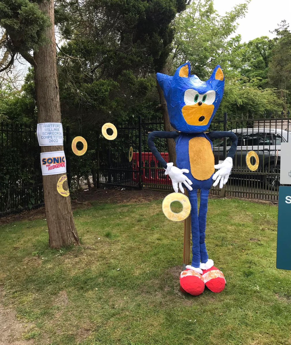 Love the first scarecrow of the season! #hartfordscarecrows2022 <a href="/Grange_Cheshire/">The Grange School</a>