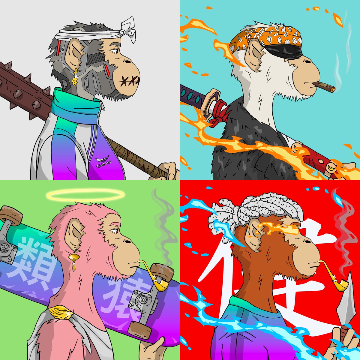 Borìs | Tamaki Apes tweet media