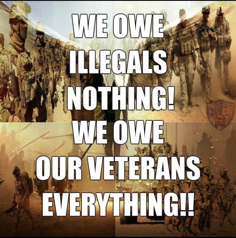 carimeli's tweet photo. #Veterans #HoldThatBorder #AmericaFirst https://t.co/GC4e8ojxV0
