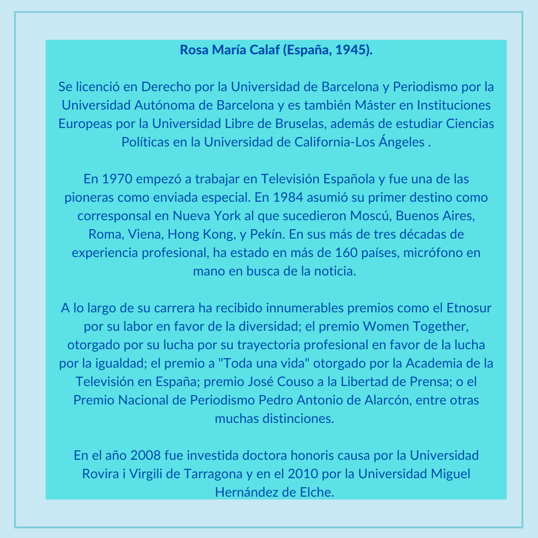 IC_Bruselas's tweet photo. #RosaMaríaCalaf estará con nosotros en Bruselas el 📆 07/06/2022 en el encuentro "Vivir para escribir; escribir para entender por qué"
Actividad dentro del festival #EULAT4CultureBE cuenta con el apoyo de #RIDCULT, @SEGIBdigital, @EUNIC_Global, @EUNIC_Brussels y @eu_eeas https://t.co/U7FRUFgCj3