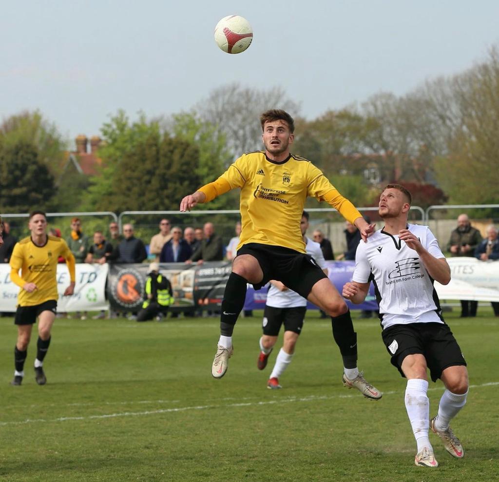 shorehamPE's tweet photo. 🟡🟡Good luck Joe Benn @shorehamacademy PE Teacher and alumni who is representing @LittlehamptonFC in the #BuildbaseFAVase @FA Final at Wembley this Sunday 22nd May! 🟡🟡
Tune in at 12pm on @btsportfootball 
@UnitedSport1 
#EducationWithCharacter
#Strive https://t.co/mSnGNFK47g