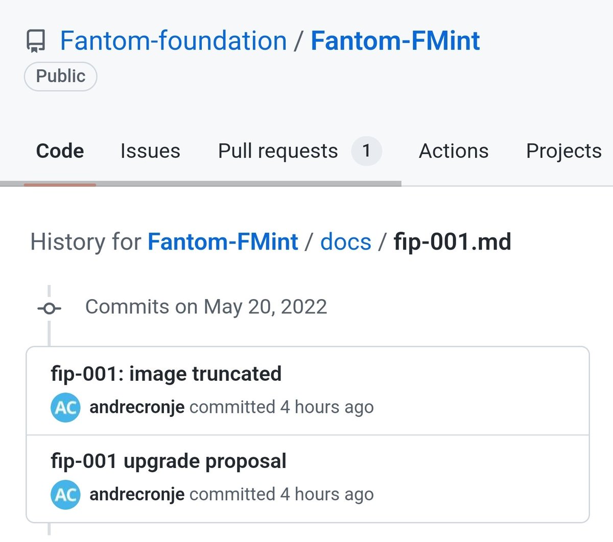 FantomFDN Looks like Andre Cronje is back ???