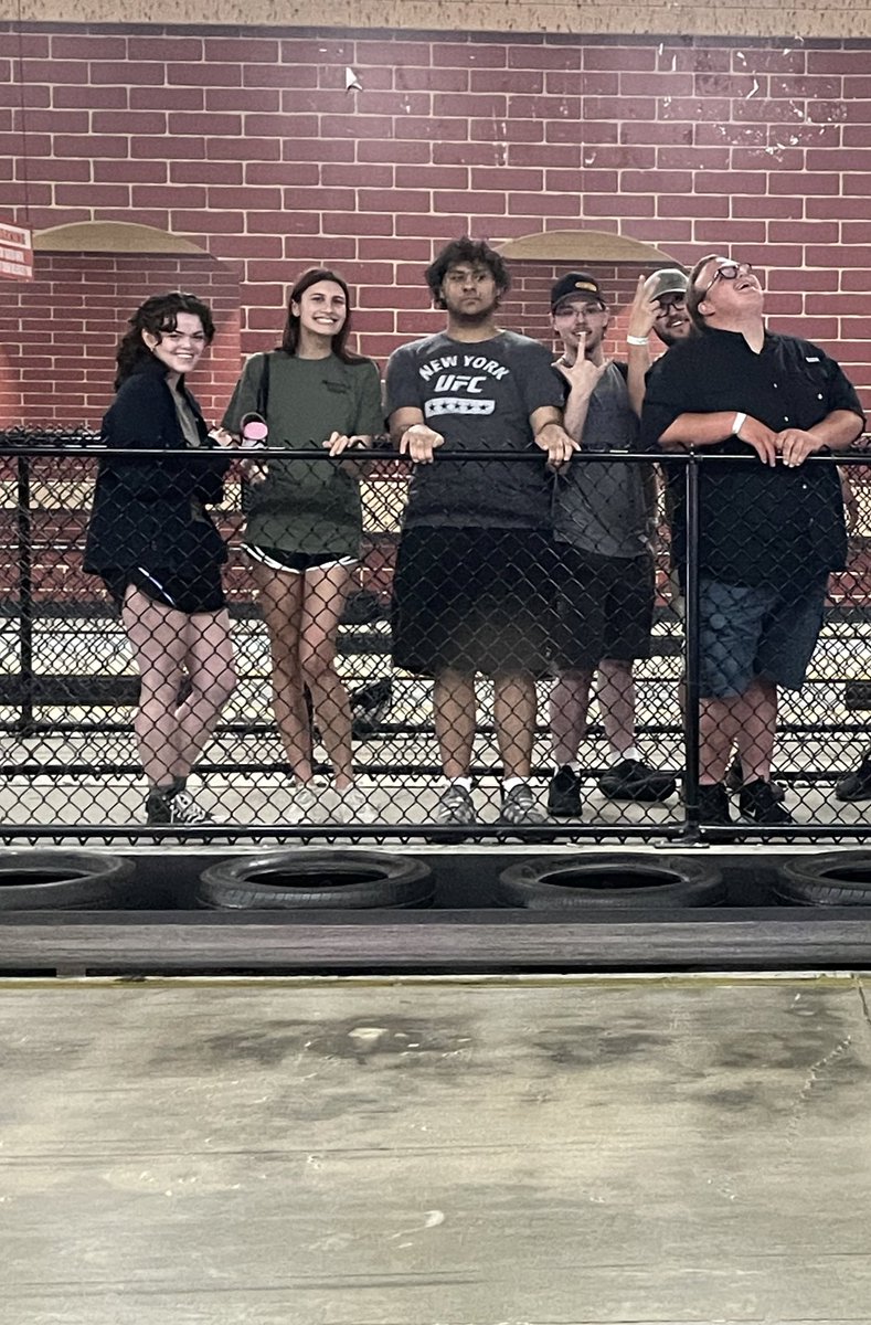 Nash is ready for the go carts! #wcmysterytrip