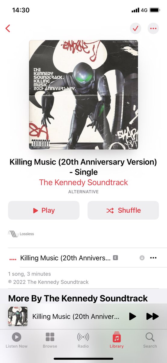 <a href="/kennedysounds/">The Kennedy Soundtrack</a> !! Re-recorded #KillingMusic and it is f’n incredible!
The track kicks more ass than <a href="/TheNotoriousMMA/">Conor McGregor</a> !
Go download it
Go stream it!
Go listen to it!