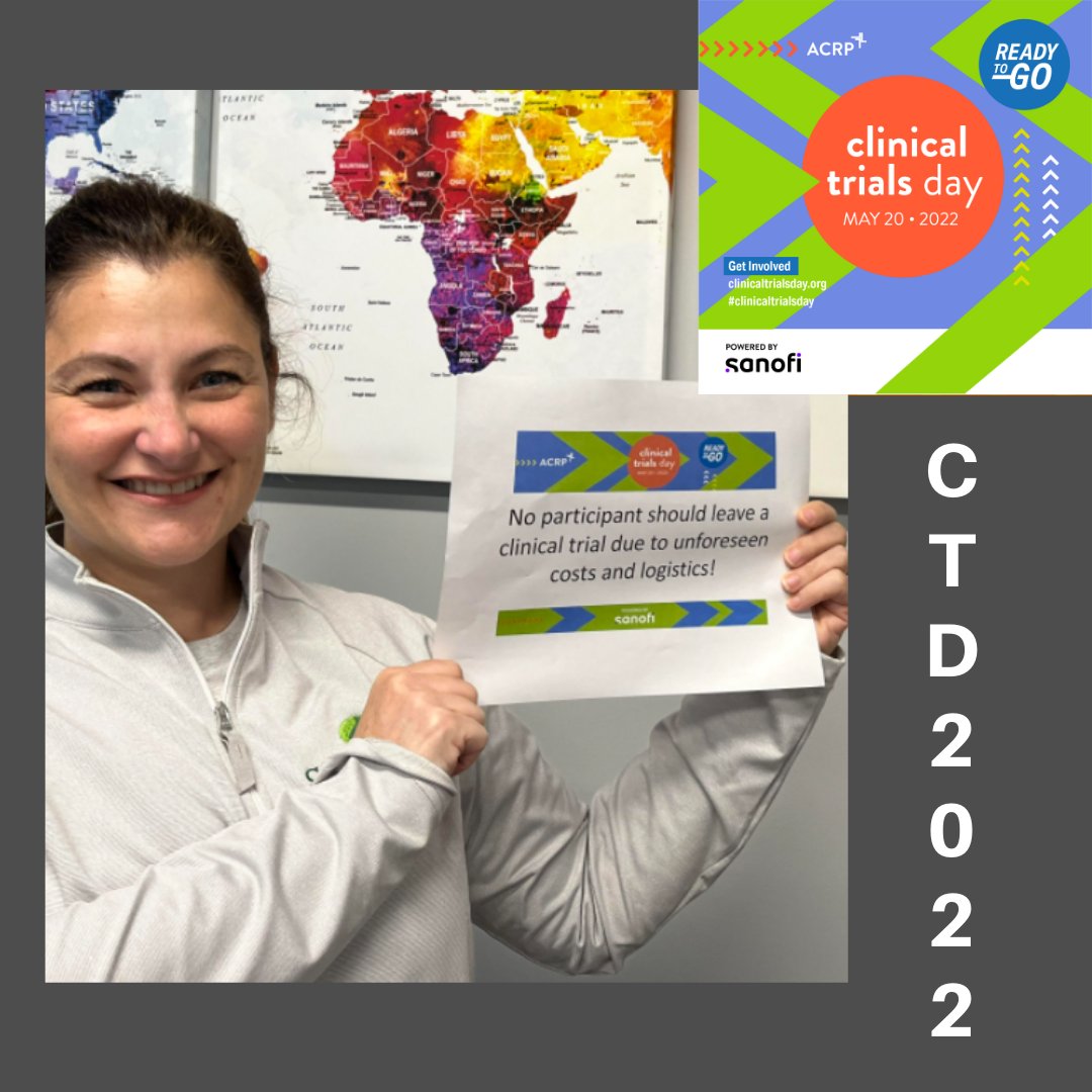 GreenphireINC's tweet photo. In recognition of the clinical trial professionals that dedicate their energy to raising awareness, saving lives, and making the world a healthier place, we are #AllIn #AsATeam #ForAPurpose #SolvingProblems! 
#CTD2022 #ClinicalTrials #ACRP #ClinicalTrialsDay @acrpdc https://t.co/SfSEREJj8K