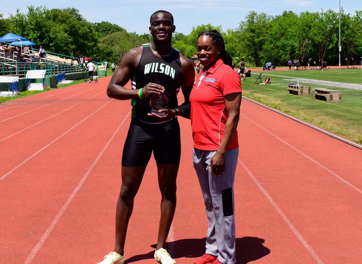 DciaaSports's tweet photo. Congratulations to our..
Girls Outdoor Track Runner of the Year
Jacqueline Braxton-Roosevelt
Boys Outdoor Track Runner of the Year
Jahari Miller- Wilson
Girls Outdoor Field Athlete of the Year
Nadia Lytle-SWW
Boys Outdoor Field Athlete of the Year
Morris Walker-SWW https://t.co/16OtLEMJDM