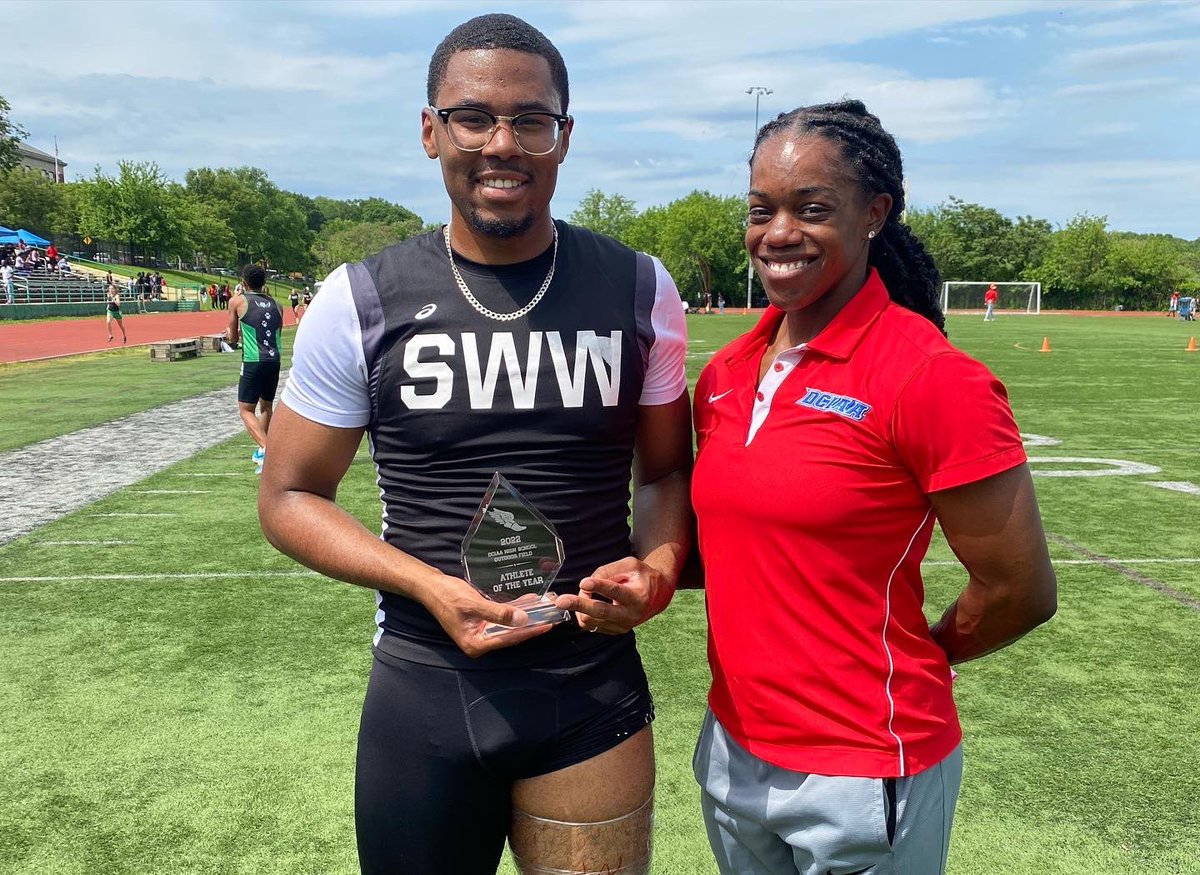 DciaaSports's tweet photo. Congratulations to our..
Girls Outdoor Track Runner of the Year
Jacqueline Braxton-Roosevelt
Boys Outdoor Track Runner of the Year
Jahari Miller- Wilson
Girls Outdoor Field Athlete of the Year
Nadia Lytle-SWW
Boys Outdoor Field Athlete of the Year
Morris Walker-SWW https://t.co/16OtLEMJDM