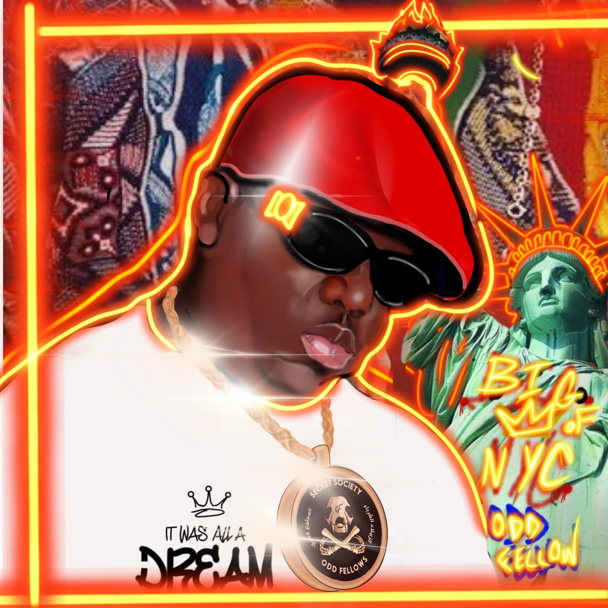 Biggie x <a href="/OschinoV/">Oschino Vasquez</a> 
#biggie #nft #art