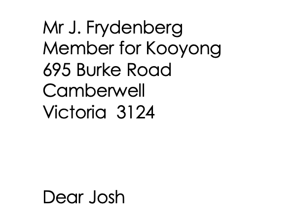 Mum died 5 years ago when the breast cancer returned after 24 years. She was full of empathy. Persistent. 

I dedicate my campaigning this election to her. 

She would like to be here for #KooyongVotes 

In her files, I found many letters to her local MP, Josh Frydenberg. Thread: