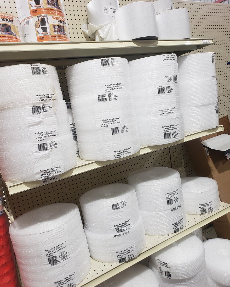 Stones_Near_You's tweet photo. Do you have an upcoming window project? Stop by your Neighborhood Stone's Store to pick up some sill sealer and window wrap.
#stoneshomecenters #havanafl #quincyfl #moultriega #donalsonvillega #windowwrap #flashingtape #sillsealer #window #windowproject #buildingmaterialsupplier https://t.co/6Dds6eJcsN