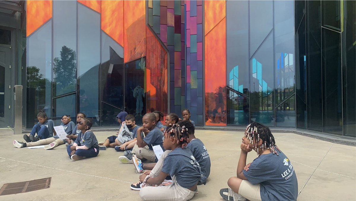 Our first graders visited Museum at Prairiefire yesterday!  These are photos of Ms. Mason’s class. #fieldtrip 
#LATCAPride