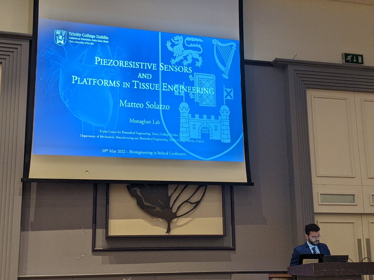 Excellent talk from @MatteoSolazzo on Piezoresistive Sensor Platforms in the third presentation in the BinI medal!