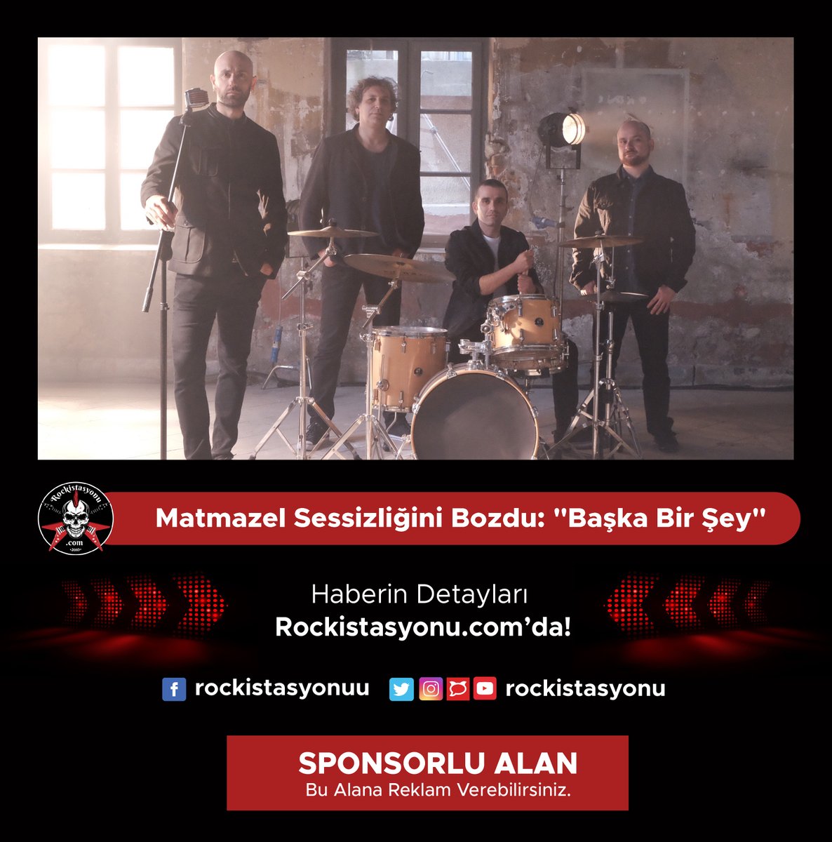 Matmazel Sessizliğini Bozdu: "Başka Bir Şey" <a href="/matmazelband/">MATMAZEL</a> 
rockistasyonu.com/mh1h