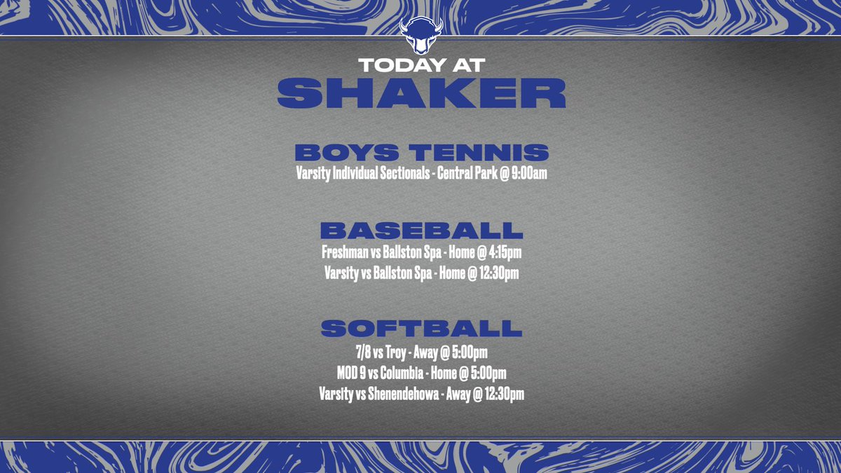 Here’s what’s going on today, good luck!