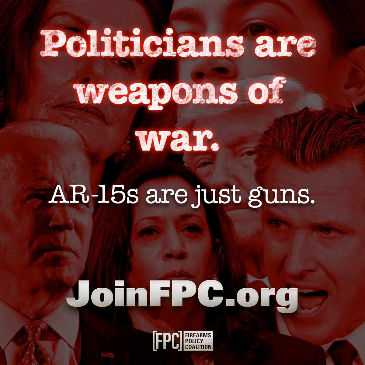 gunpolicy's tweet photo. On the other side of every law they create comes a government agent with a gun willing to cage or kill you over your compliance.

Politicians are the REAL weapons of war. AR-15s are just guns.

👉 https://t.co/6Pp2ekN6th to see how you can help us today! https://t.co/b49pt6XMgv