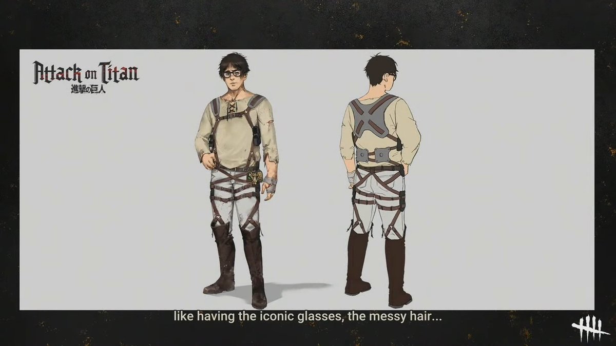 LeaksDbd's tweet image. Mid-Chapter 24.5 Cosmetics List (that&apos;s not final list).

Attack on Titan cosmetic for Spirit?

#DeadbyDaylight #dbdleaks #leaksdbd #dbd