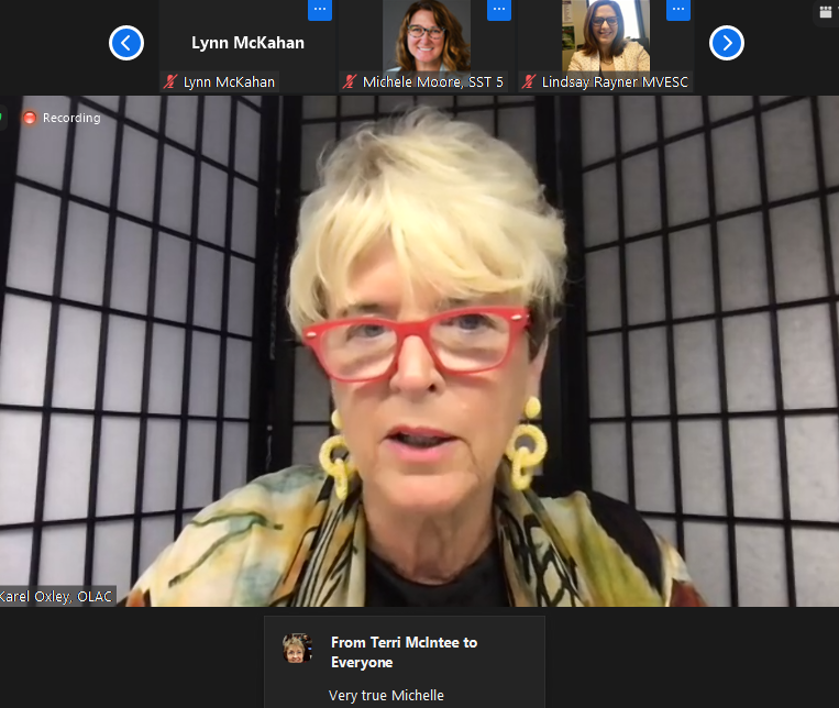 OHEdLeadership's tweet photo. Happening now...My Favorite OLAC Tools &amp; How to Put Them to Use Immediately. We ❤️ hearing comments like this, "Love, love, love the module Teams Using Data Wisely....it organizes teams &amp; busts myths educators have regarding data." If you couldn't join, watch for the recording. https://t.co/iFZfcoSqqt