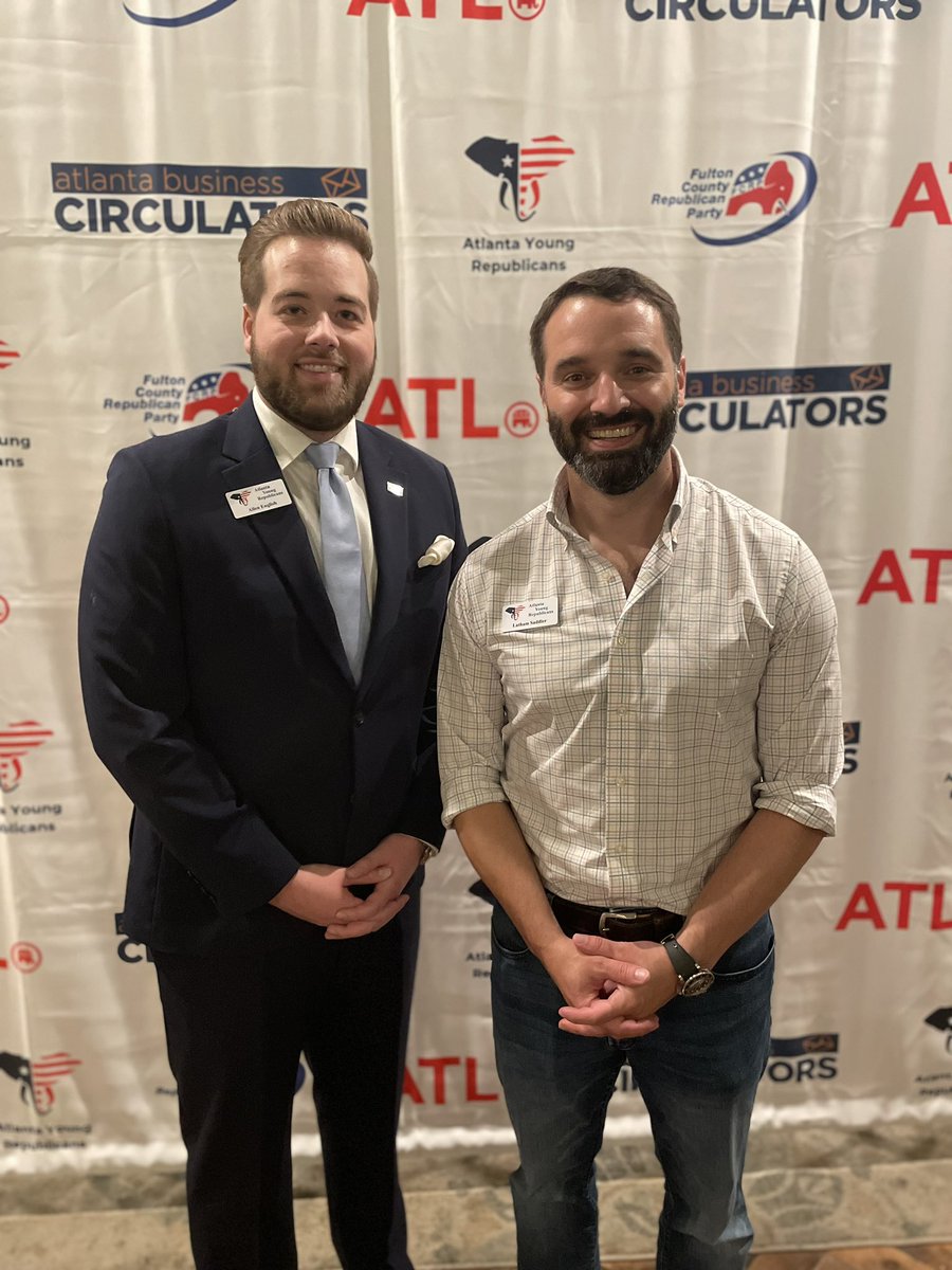 LathamSaddler's tweet photo. Had a great time at Bold Monk Brewing Company with the @AtlantaYR’s, a great Republican organization that I’m proud to be a member of. These folks are ready for a next generation leader!

Thank you @englishallen for having me! #MissionCritical #gapol #gasen https://t.co/XOiXZ95mjQ