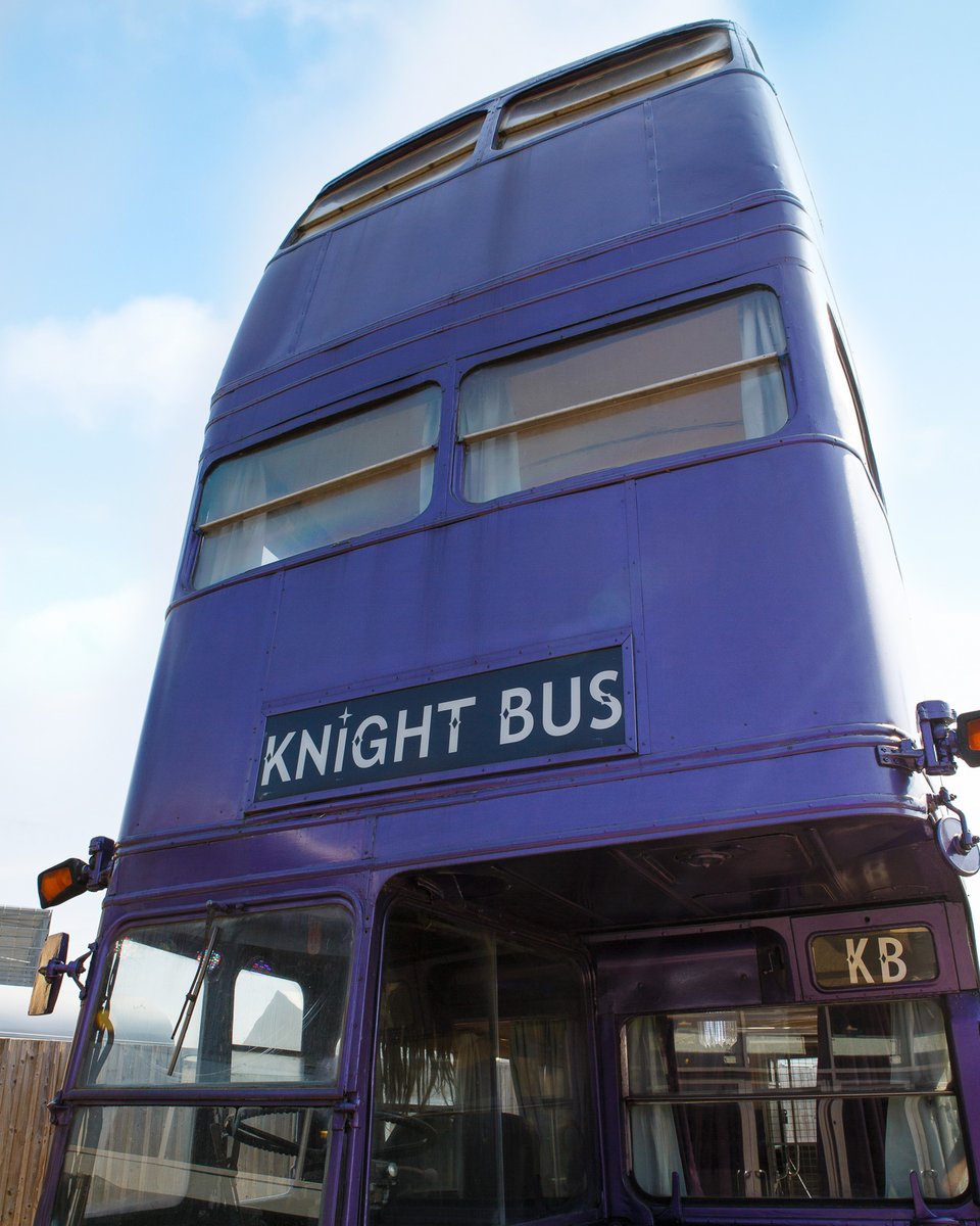 wbtourlondon's tweet photo. We hear you! Don’t worry, emergency transport for the stranded witch or wizard can still be found at #WBTourLondon #TheKnightBus 🆘 https://t.co/5LIYWdC4G7