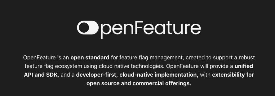 TechJournalist's tweet photo. Open Source @OpenFeature  Project Takes Flight to Advance Feature Flags https://t.co/UgAHa4ljb5 

"We looked at all the implementations that are out there and brought the key players in the industry together to agree on a uniform API," @AloisReitbauer  said. https://t.co/Ypq6ATOrxN