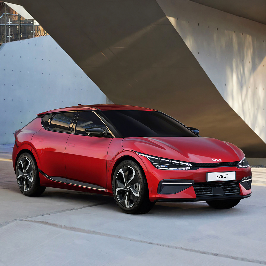 The All-Electric #KiaEV6. The most inspiring Kia ever! #TheNextFormKia steps into the future with infinite luxuries. With design inspirations from nature &amp; humanity. Inspired much. 
Car Type - SUV | Battery Pack – 77.4kWh | Range – 400km (Approx.)  | Seating Capacity - 5