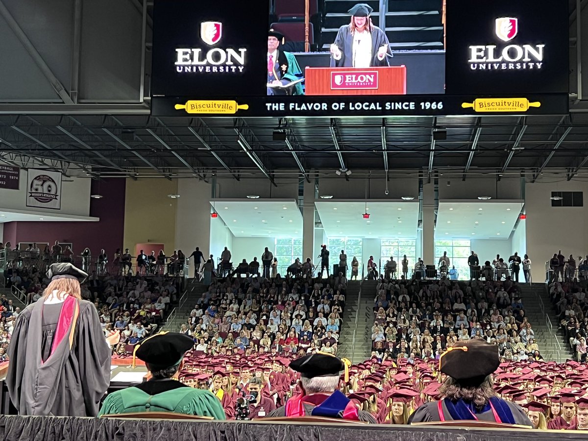 “Be the doula of your own destiny.” <a href="/HilaryCorna/">Hilary Corna</a> <a href="/elonuniversity/">Elon University</a> #graduation #Classof2022