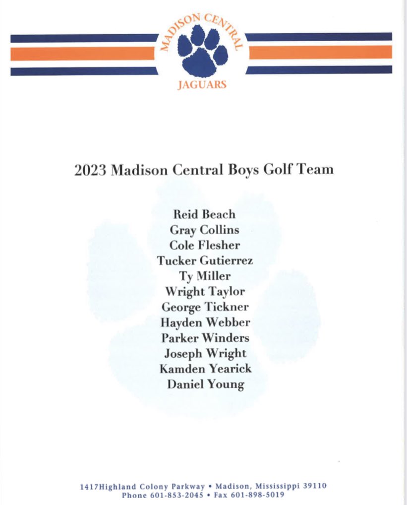 MCJagsGolf's tweet photo. Congratulations to the following players! #MCJagsGolf https://t.co/Fn0EV06yz2