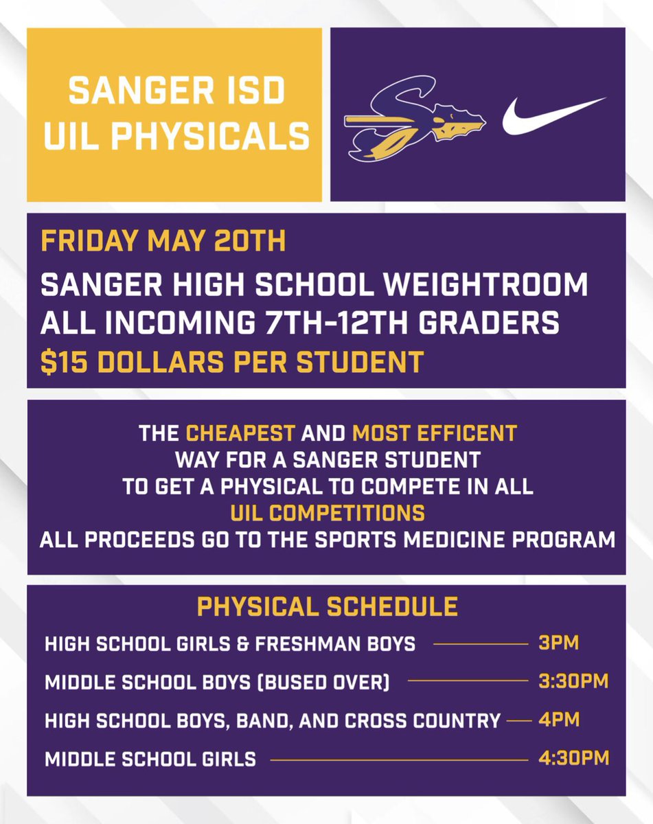 Sanger ISD tweet media