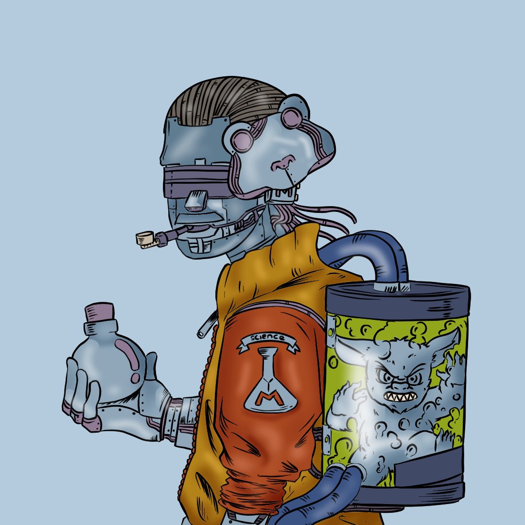 Something brewing at Monsta Labs 🧪🎭

20 WL Spots 🎫 | Follow, RT &amp; Like 🤖

#Solana #SolanaNFTs