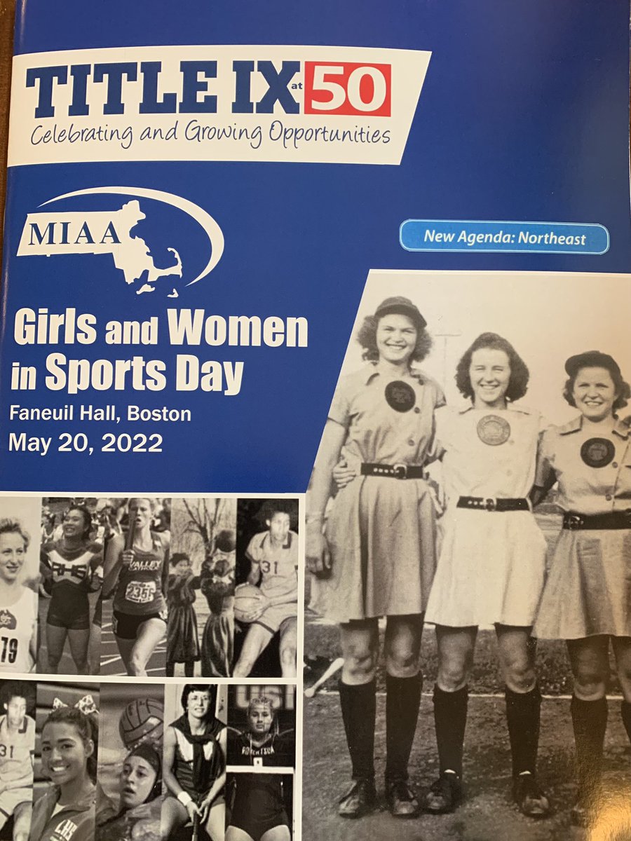 Celebrating Girls and Women in Sports Day with Maeve W ‘22 and Marykate R ‘22! It is a day we celebrate the many opportunities girls and women have to compete in sports! It is the 50th anniversary of Title IX! We have gone a long way! #Miaa #TitleIXat50 <a href="/MIAA033/">MIAA</a>