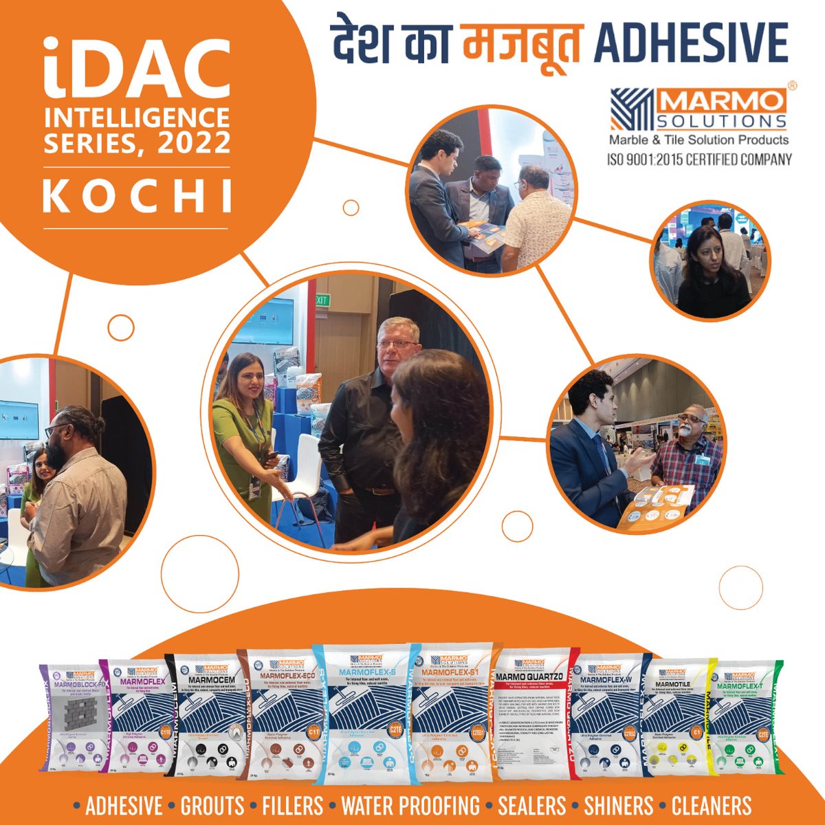 marmo_solution's tweet image. Marmo Solutions Unboxes Its Portfolio of Stone Care Products @IDACExpo Intelligence Series 2022 in Kochi.

#deshkaमज़बूतadhesive #architecture #interior #architectural #constructioncompany #constructionsite #innovation #landscape #architecturedaily #designinspiration #builders